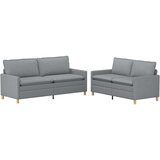  Set sofe 2 kom. Svjetlosiva Tkanina | shoptok.hr