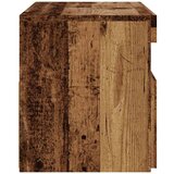 vidaXL TV ormarić s LED svjetlima staro drvo 75x35x40 cm | shoptok.hr