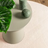  Tepih HUARTE kratkih vlakana mekani i perivi bež Ø 100 cm | shoptok.hr