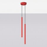 Sollux SL.2142 - Luster na sajli PASTELO 2xG9/8W/230V crvena | Eponuda.com