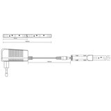 Globo 39016 - led rgb prigušiva traka LED/6W/230V + daljinski upravljač 1m | Eponuda.com
