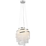 Tri O LED viseća svjetiljka u srebrnoj boji ø 48 cm Pomp – | shoptok.hr