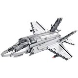  F-35 Lightning II - Kocke za gradnju lovačkog aviona, sive boje, 1490 kom. | shoptok.hr