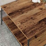 vidaXL Kava Stol Staro drvo 100 x 100 x 40 cm Konstruirano drvo | shoptok.hr