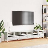 TV ormarić bijeli 202x39x43 5 cm hladno valjani čelik | shoptok.hr