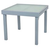Garden Pleasure Vrtni blagovaonski stol sa staklenom pločom 90x90 cm Lola - | shoptok.hr