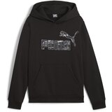 Puma Puloverji ESS+ CAMO HOODIE FL Črna | Shoptok.si