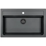 sudopera Atrox 40 g91 - crna sa crnim sifonom 790 x 500 x 195 mm