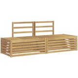  Set vanjskih sofa 3 Komad Bijela 182,5 x 63 x 73 cm | shoptok.hr