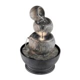 Home Sobna fontana 26cm WF04 mini fontana sa toplo belim LED osvetljenjem 170x260x170mm | ePonuda.com