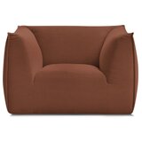 Bobochic Paris Oranžen fotelj iz rebrastega žameta Giorgia – | Shoptok.si