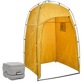 vidaXL Prenosno stranišče za kamping s šotorom 10+10 L Cene