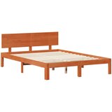  Krevetna konstrukcija 2 pcs Vosak smeđa Čvrsto borovo drvo | Eponuda.com