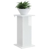  Stalak za biljke 2 pcs Bijela visokog sjaja 30 5 x 30 x 60 5 cm | shoptok.hr