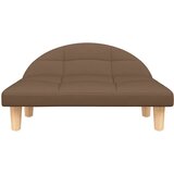  Krevet za pse smeđi 70x52x30 cm od tkanine | shoptok.hr