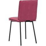  Jedilni stoli 4 kosi vinsko rdeč žamet, (21822362) | Shoptok.si