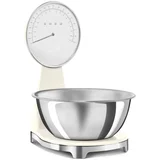 KSF01CRWW digitalna i analogni iz kuhinjska vaga, retro dizajn 50-ih, do 5kg, krem boja