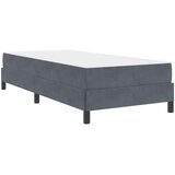  s opruga kutije Tamno siva 90 x 200 cm tkanina | shoptok.hr
