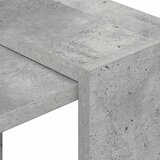  Polica Betonski sivi 52 x 25 x 71,5 cm Konstruirano drvo | shoptok.hr