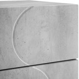  Noćni ormar Betonska siva 33 5 x 34 5 x 60 cm Konstruirano drvo - Betonska siva 1 | shoptok.hr