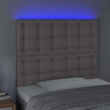  Uzglavlje sivo 80x5x118/128 cm od umjetne kože | shoptok.hr