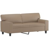  3-dijelni set sofa s jastucima boja cappuccina od umjetne kože | shoptok.hr