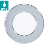 Eglo Fueva 5 ugradbena led, 2,7w, 300lm, prečnik 86, ip44, bela/hrom/plastika | Eponuda.com
