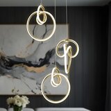 Toolight Viseća LED lampa G072-3CPR Gold | shoptok.hr