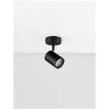 Nova Luce Mat črno kovinsko točkovno svetilo z upogljivo konstrukcijo 12x8 cm Alma – | Shoptok.si