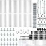  Zavareno žičano ogradno mreža s betonskom podlogom 50 x 1,2 m | shoptok.hr