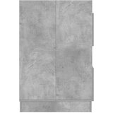  Ormar za pranje rublja s pohranom Beton Konstruirano drvo - Beton siva 102 cm | shoptok.hr