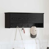  Vješalica za kapute na zidu Zidne Crni hrast 80 x 20 x 30 cm | shoptok.hr