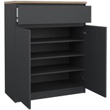 Tvilum Temno siva komoda 80x100x40 cm Naia – | Shoptok.si