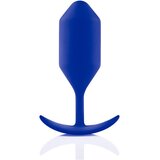 b-Vibe Analni čep - Snug Plug 4, moder | Shoptok.si