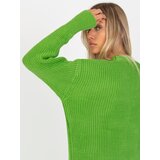 RUE PARIS Sweater-LC-SW-0321.06X-Light Green | Shoptok.si