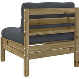  6-dijelni set vrtnih sofa od impregnirane borovine s jastucima | shoptok.hr