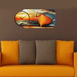 Wallity zidni sat YMS-80, 68x32 cm, 2 dela Cene