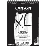 Canson Skicirka spirala XL Black A5 150 g, 20 listna, (22005439) Cene