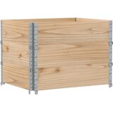  Vrtna sadilica 80x60 cm od masivne borovine | shoptok.hr