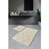 Infinity Ecru Ecru Acrylic Bathmat Set (2 Pieces) | ePonuda.com
