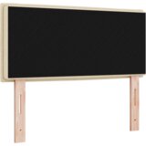 vidaXL LED Uzglavlje Linije Dizajn Krem 90 cm Tkanina | shoptok.hr