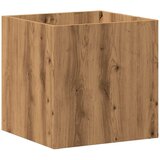 Maison Chic Cvetlično korito - Cvetlični Lonec artisan hrast 40x40x40 cm inženirski les, (21789612) | Shoptok.si