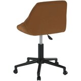  Okretna Radna stolica - Uredska stolica smeđa baršunasta | shoptok.hr