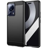  Techsuit Carbon Silicone maska za Xiaomi 13 Lite – crna | shoptok.hr