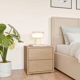 CARRYHOME Nočna Omarica Alice, Barva Hrasta | Shoptok.si