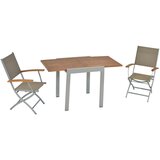 Gardenson Set Za Balkon Naxos, 3-Delno, Aluminij Cene