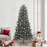  Umjetno božićno drvce Zelena 240 cm PVC, Plastika i Čelik | shoptok.hr
