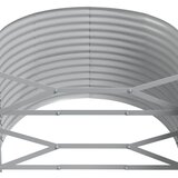  Povišena vrtna gredica od pocinčanog čelika 175x100x68 cm antracit | Eponuda.com