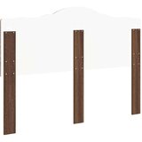  Uzglavlje s uzglavljem Smeđi hrast 150 cm Konstruirano drvo | shoptok.hr