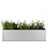 Blumfeldt High Grow Straight dvignjena gredica, 1440 L, Ergonomska, Odporna na vremenske vplive, Odprto dno | Shoptok.si